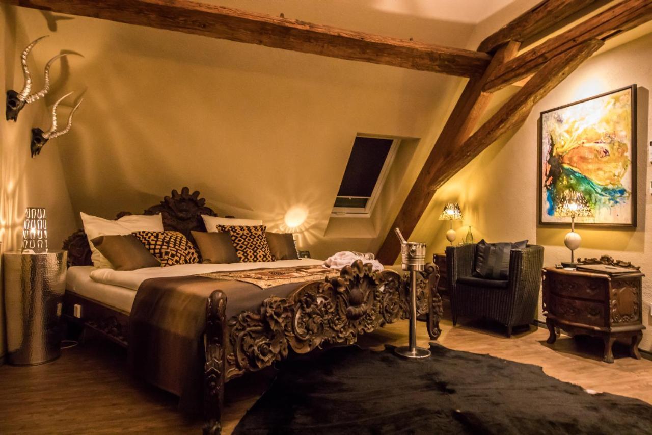 Farmerhaus-Lodge โกรส-อุมชตัดท์ ภายนอก รูปภาพ